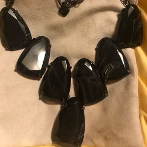 EEUC Kendra Scott Black Banded Agate BBA Harlow